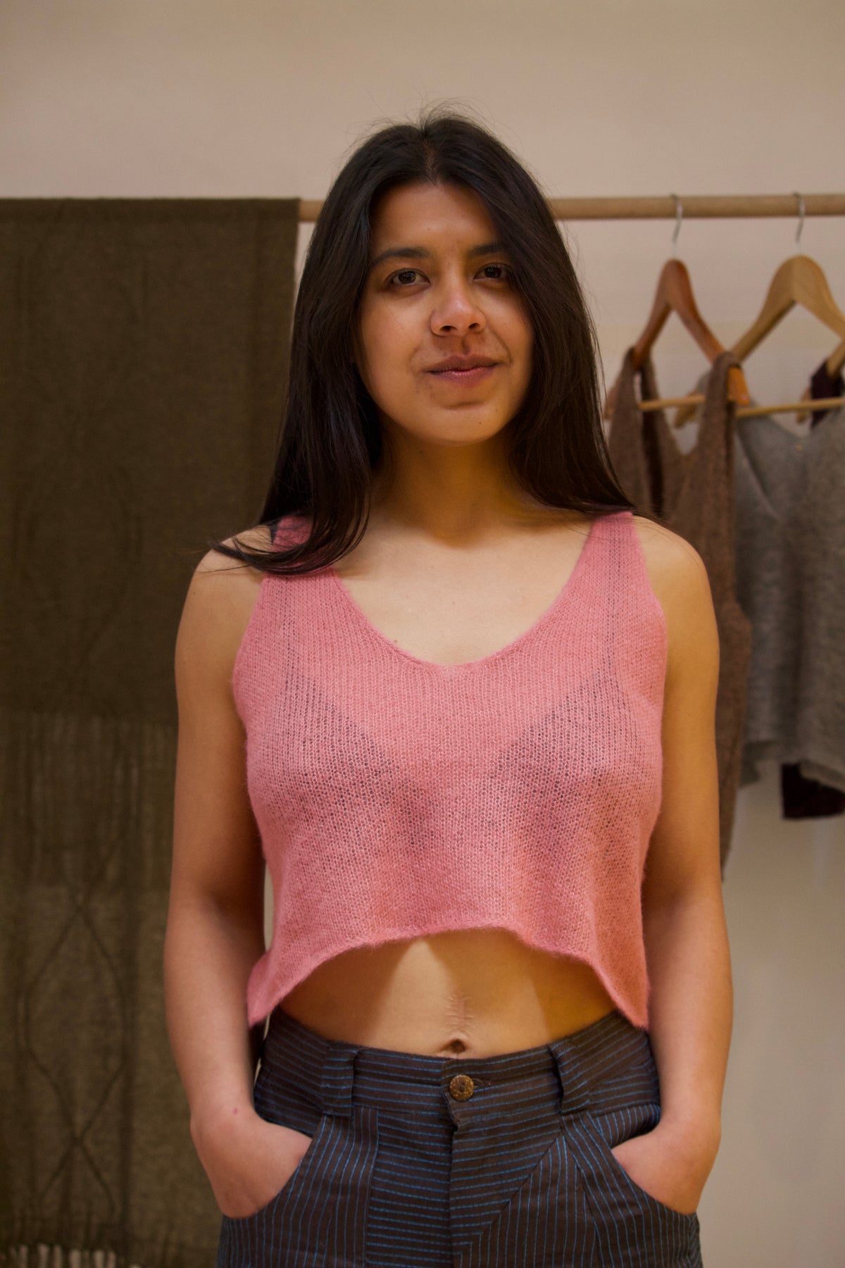 CHALECO CROP TP